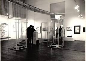 Expo Internacional de Novísima Poesía/69, en el Instituto Torcuato Di Tella, 1969